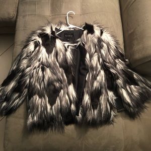 Eloquii Faux Fur Jacket